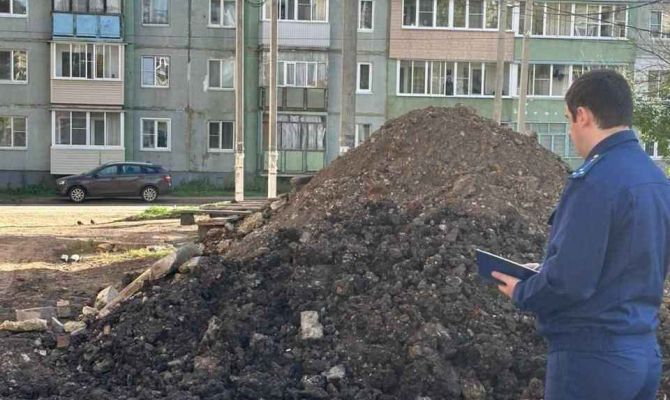 В Богородицке устраняют последствия халатности после ремонта сетей теплоснабжения