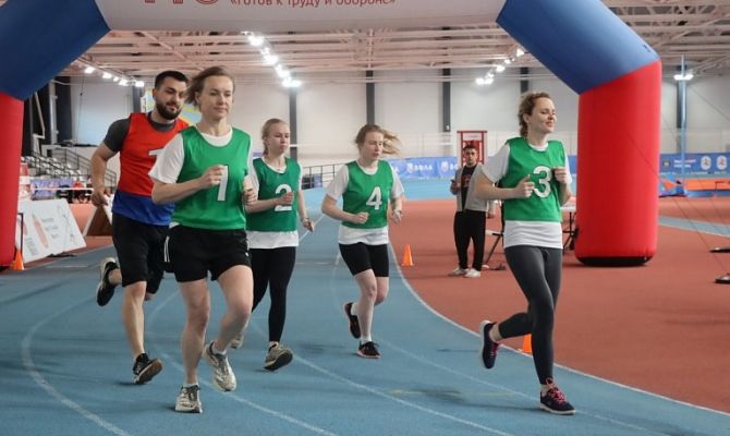 Трудовые коллективы Тульской области выступили в фестивале ГТО