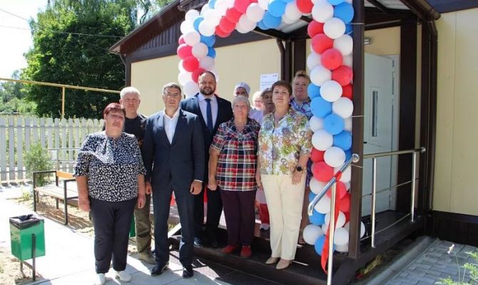 В поселке под Суворовом открылся новый фельдшерско-акушерский пункт