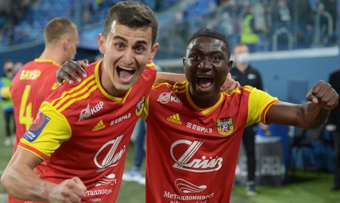 Тульский «Арсенал» обыграл «Зенит» со счетом 2-1