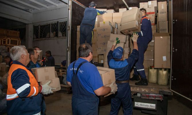 Туляки собрали и отправили помощь в Курскую область