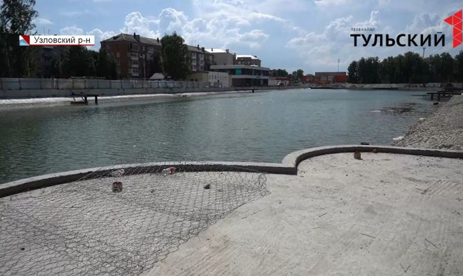 Дорога к Кондукам и новая набережная: в Тульской области благоустраивают Узловский район