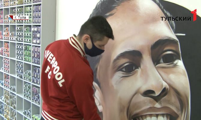 Как рождаются граффити туляка Дмитрия Языкова