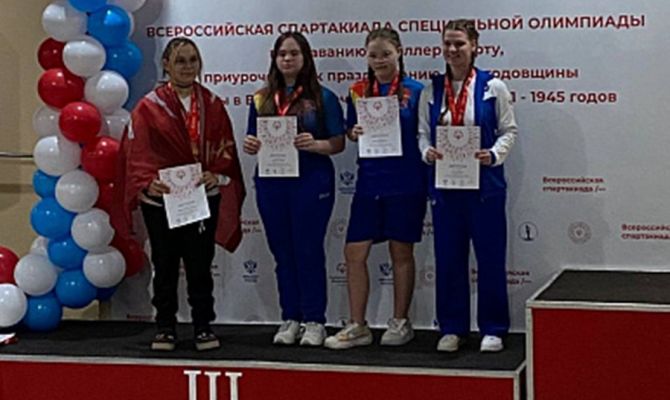 Туляки привезли медали с Всероссийской спартакиады Специальной Олимпиады по плаванию