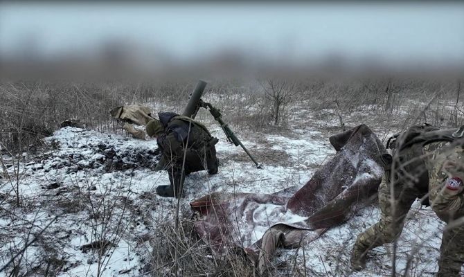 Тульские десантники подавили огневые позиции ВСУ в опорном пункте и уничтожили пехоту противника