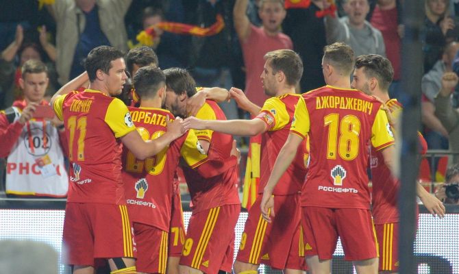 Уверенно и красиво тульский "Арсенал" обыграл "Спартак" 