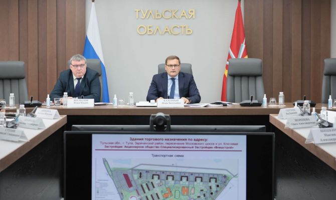 На Московском шоссе в Туле построят двухэтажный торговый центр