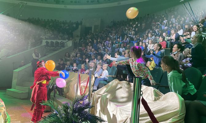 Почти 7 тысяч первоклассников увидят новое представление в Тульском цирке