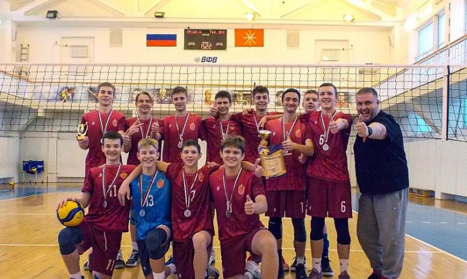 Тульские волейболисты заняли второе место в полуфинале первенства России