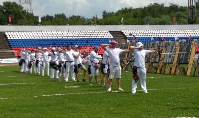 Тульские лучники не смогли пройти дальше 1/4 финала Чемпионата ЦФО  