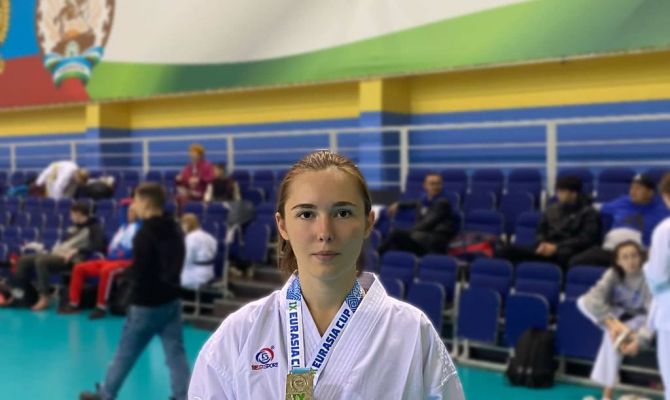 Тулячка завоевала серебро на Международных соревнованиях по карате