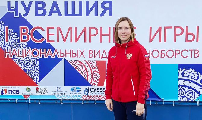 Тульская каратистка завоевала серебро на I Всемирных играх национальных видов единоборств