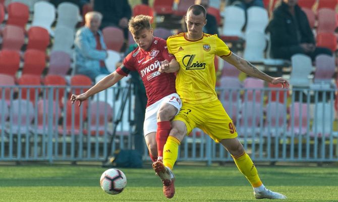 Тульский молодежный «Арсенал» уступил москвичам 