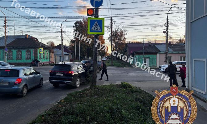 Тулячка попала в больницу после ДТП на Демидовской плотине