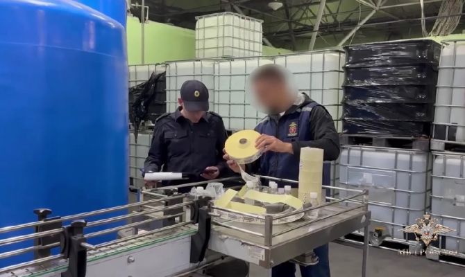 В Тульской области пресекли продажу спирта под видом лосьона