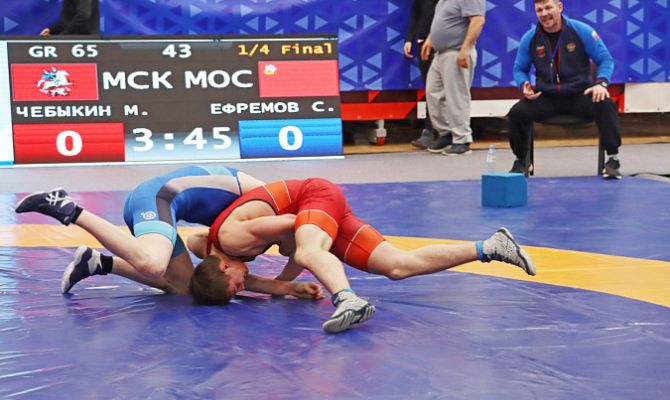 В Туле начались Всероссийские соревнования по греко-римской борьбе