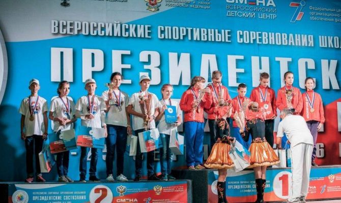 Тульские школьники заняли второе место в финале «Президентских состязаний»