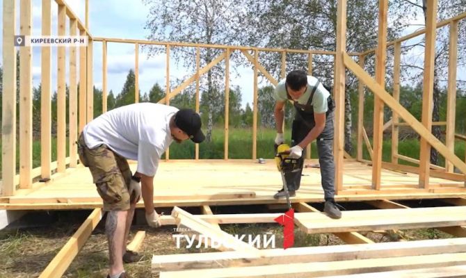 В Киреевске друзья-ветераны СВО строят собственную ферму