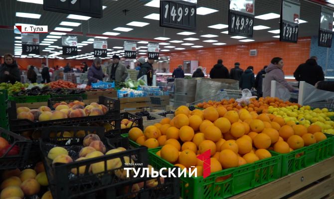 На месте гипермаркета "Линия" в Туле открылся магазин низких цен "Долькин"