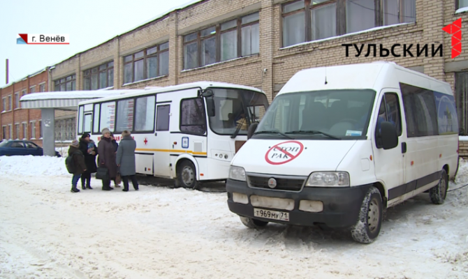 Акция «Онкопатруль 71» прошла в Веневском районе