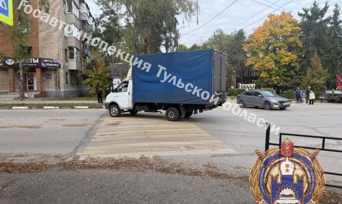 В Алексине водитель «Газели» сбил пенсионера 
