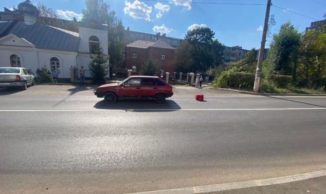 В Алексине пьяный пешеход попал под колеса "девятки"