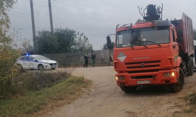 В Алексине женщина погибла под колесами "КАМАЗа"