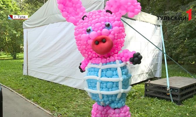 В День города по Туле пройдут огромные фигуры персонажей мультфильмов
