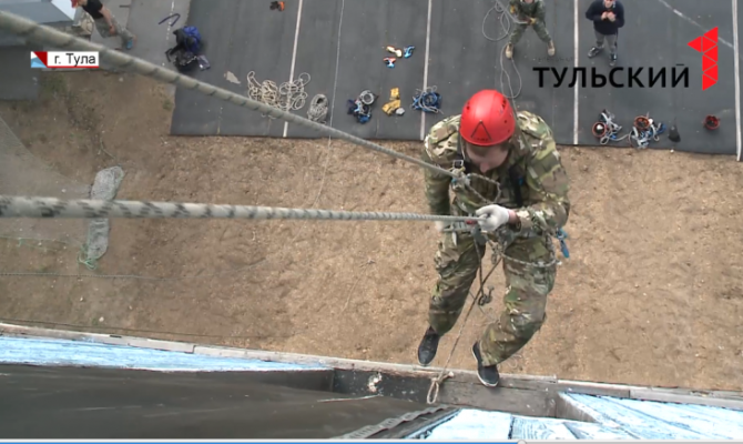 Слет студенческих спасательных отрядов проходит в Туле