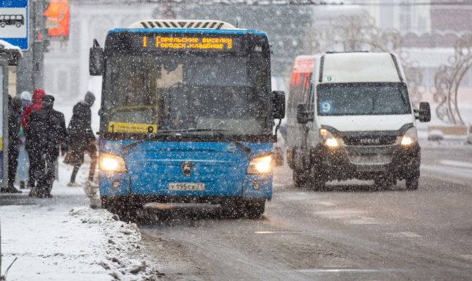 Вечером дороги в Туле покроет гололедица