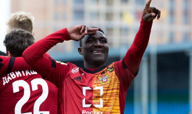 Тульский "Арсенал" продал Кингса Кангва за 800 тысяч евро