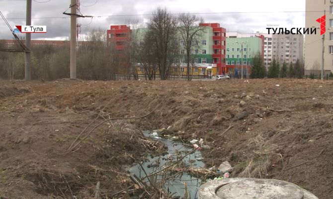 В Туле владельцы коттеджей сливают свою канализацию в трубы ливневки