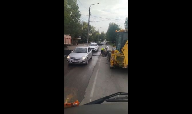 Туляки пожаловались на неудобства из-за дорожного ремонта