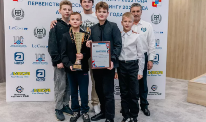 Тульские гонщики стали вице-чемпионами России по картингу