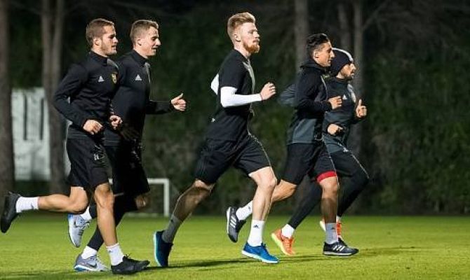 Новосельцев и Дзюба впервые потренировались с тульским «Арсеналом»