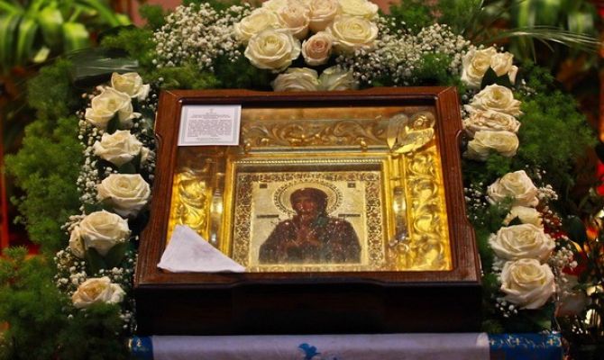 В Тулу прибудет мироточивая икона Божией Матери