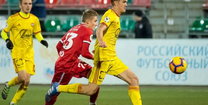 Молодежка тульского "Арсенала" уступила "Локомотиву"