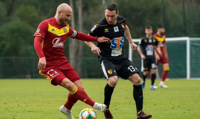 Тульский «Арсенал» и «Младость» играют вничью после первого тайма