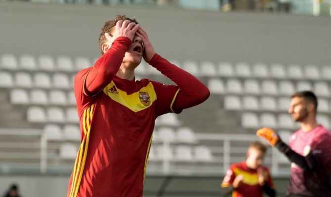 Молодежка тульского «Арсенала» уступила клубу «Прогресул Спартак Букурести»