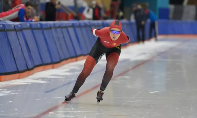 Тулячка вошла в топ-20 на Всероссийской Спартакиаде по конькобежному спорту