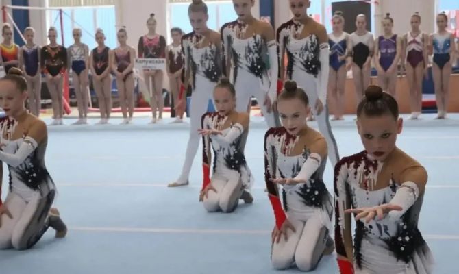 В Туле гимнастки поборются за путевку на первенство России