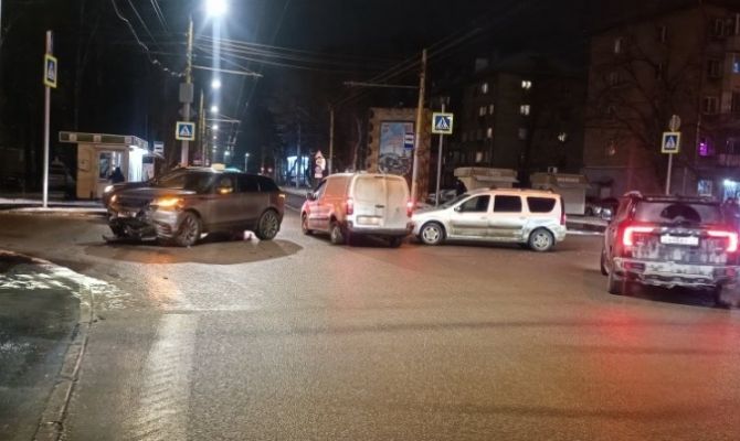 Два ребенка получили травмы в ДТП на улице Курковой в Туле