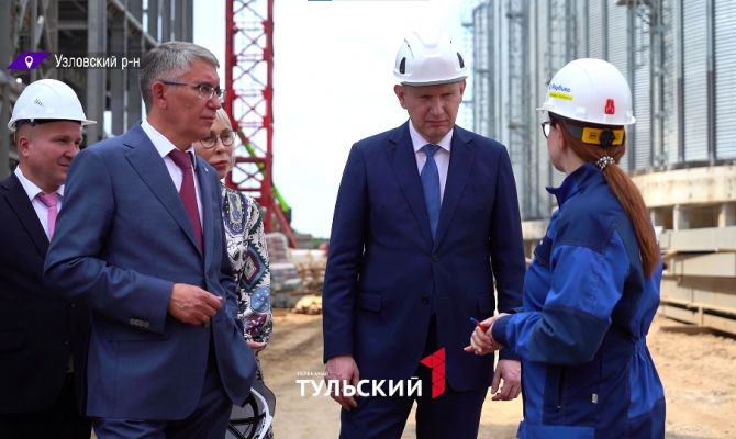 Федеральный министр Решетников посетил Тульскую область: большой репортаж