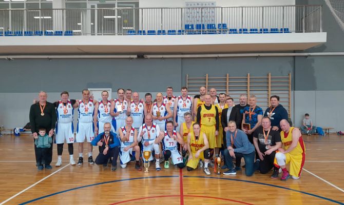 В Туле прошло первенство ЦФО по баскетболу среди ветеранов