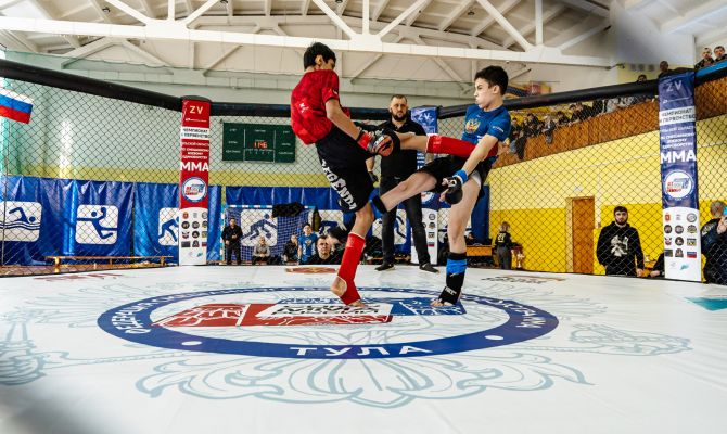 Стартовали чемпионат и первенство Тульской области по смешанным боевым единоборствам