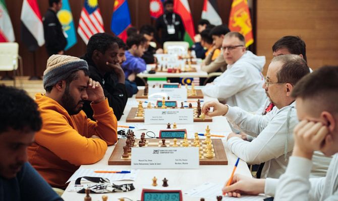 Сборная Тульской области заняла 3-е место в командном чемпионате азиатских городов по шахматам