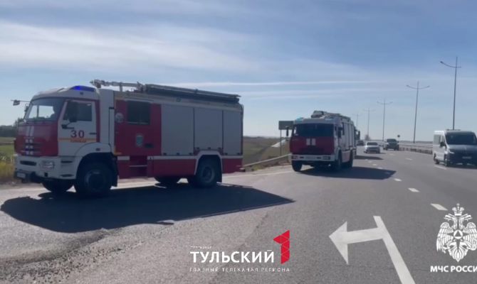 Тульские спасатели справились с природными пожарами в ЛНР