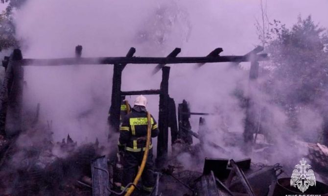 Стало известно, сколько пожаров произошло в Тульской области за сутки