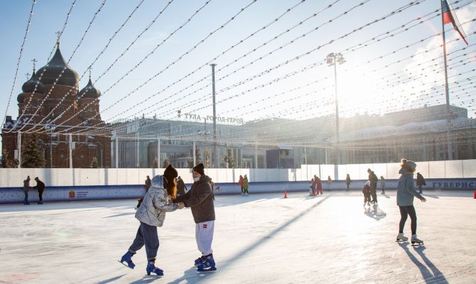 Губернский каток в Туле откроется 15 декабря