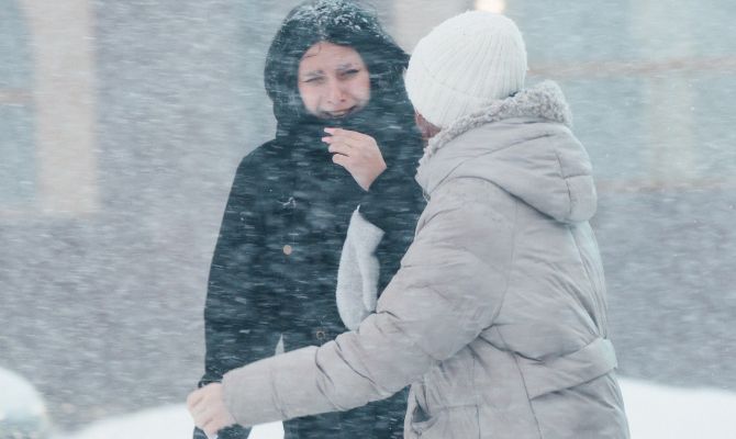 Снегопад в Туле продлится до вечера 16 февраля